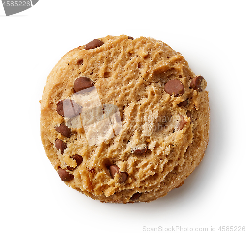 Image of cookie with chocolate chips