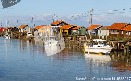 Image of La Tremblade village, Oyster farming harbour in France