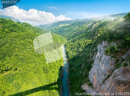 Image of Mountains and Tara river