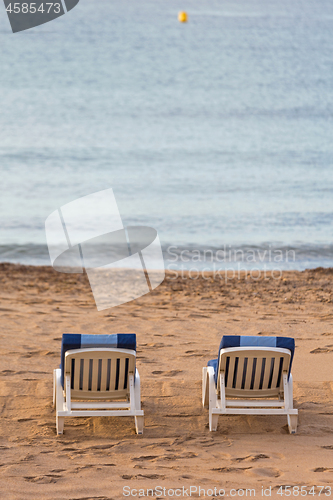 Image of Two Beach Chairs
