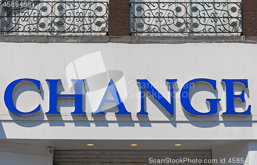 Image of Change Sign