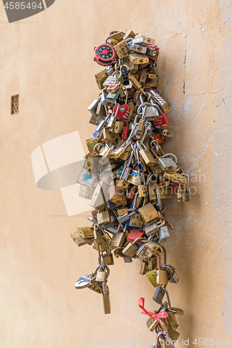 Image of Love Padlocks Wall