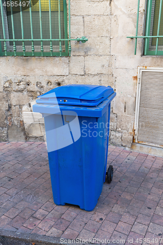 Image of Blue Wheelie Bin