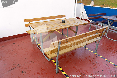 Image of Ship Deck Table