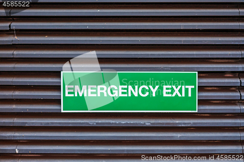 Image of Emergency Exit