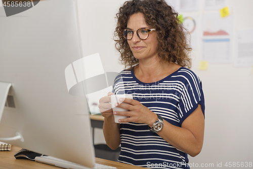 Image of Coffee break at work