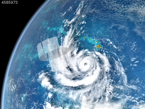 Image of Hurricane in Hawaii