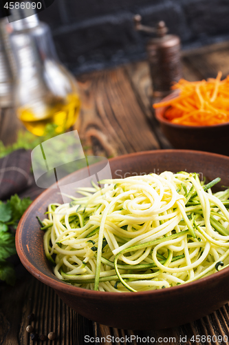 Image of Zucchini noodles 