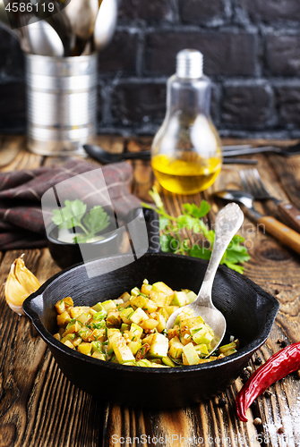 Image of fried zucchini