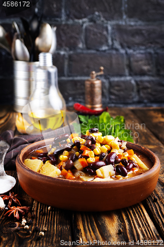 Image of chilli corn carne