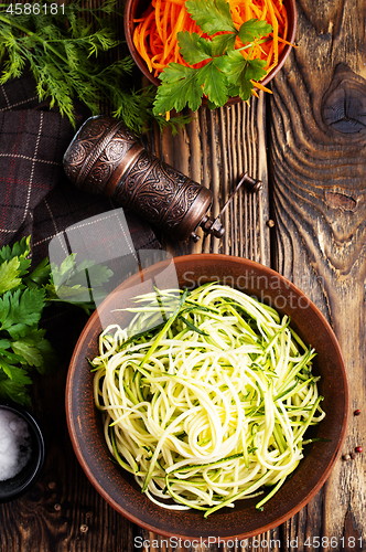 Image of Zucchini noodles 