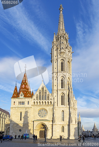 Image of The Matthias Church in Budapest Hungary Europe