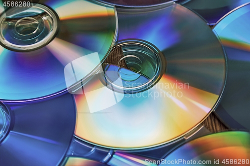 Image of CD shiny background