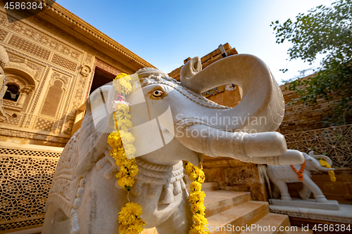 Image of Laxminath temple of Jaisalmer, dedicated to the worship of the g