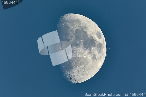 Image of Moon detailed closeup