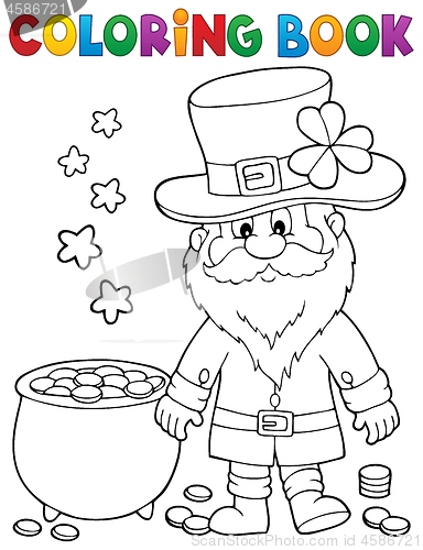 Image of Coloring book St Patricks Day theme 2