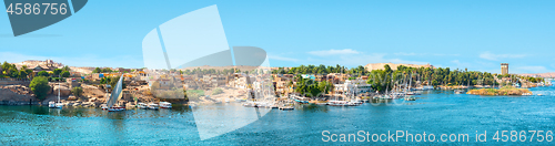 Image of Panoramic view of Aswan