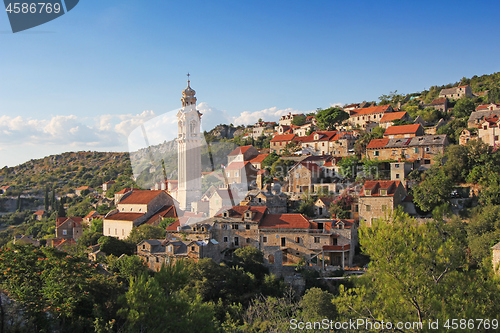 Image of Historic stone village of Lozisca on Brac island