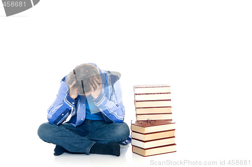 Image of Teenager schoolboy