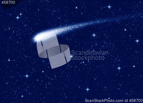 Image of shooting star