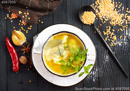 Image of lentil soup