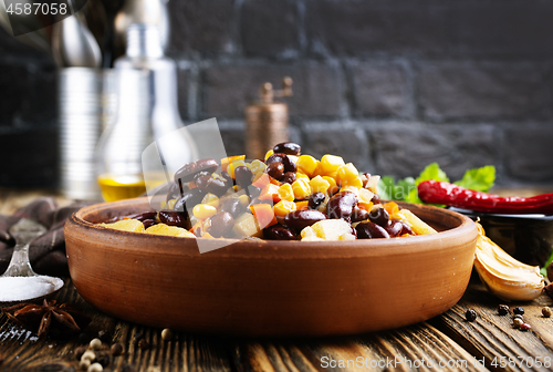 Image of chilli corn carne