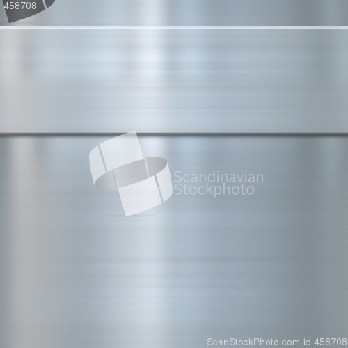 Image of fine brushed steel metal