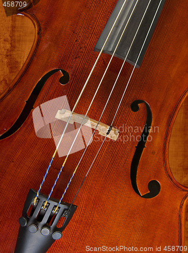 Image of cello or violin