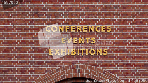 Image of Conference Hall Sign