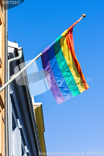 Image of Rainbow Flag Sun