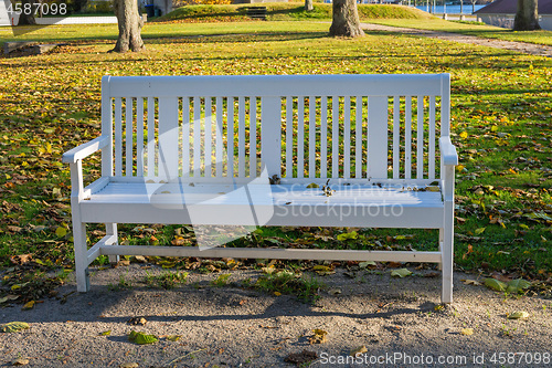 Image of Bench in Park