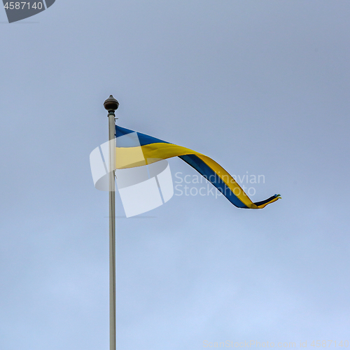 Image of Long Sweden Flag