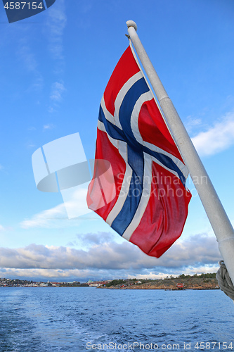 Image of Norwegian Flag Sea