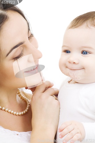 Image of baby and mama