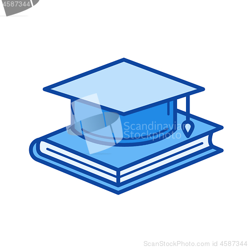 Image of Knowledge line icon.
