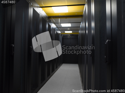 Image of modern server room