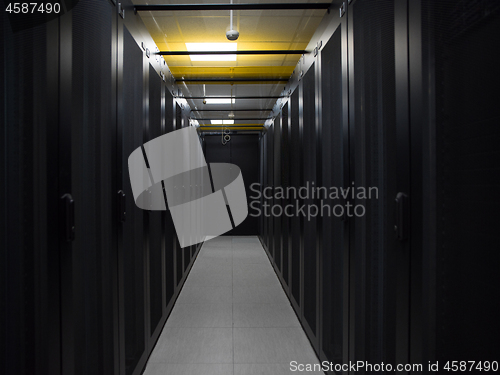 Image of modern server room