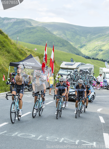 Image of The Team Omega Pharma–Quick-Step - Tour de France 2014