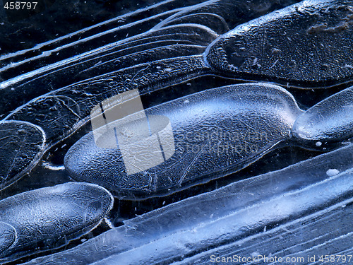 Image of structures in ice