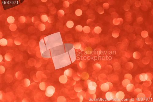 Image of Red abstract background with bokeh