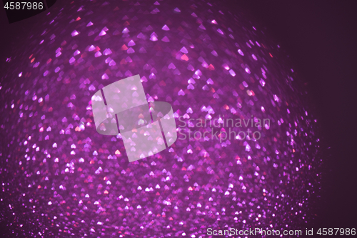 Image of Purple abstract background with bokeh
