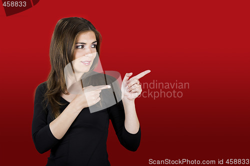 Image of Showing a direction