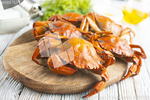 Image of boiled crab