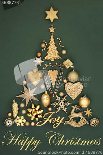 Image of Abstract Christmas Tree Decoration 