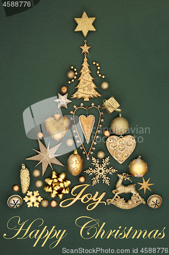 Image of Abstract Christmas Tree Decoration 