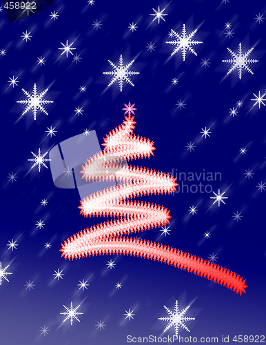 Image of Christmas Background with Ornaments