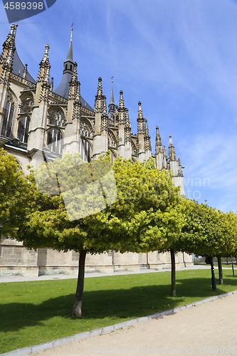 Image of Holy temple Barbara (Chram Svate Barbory), Kutna Hora, Czech Rep