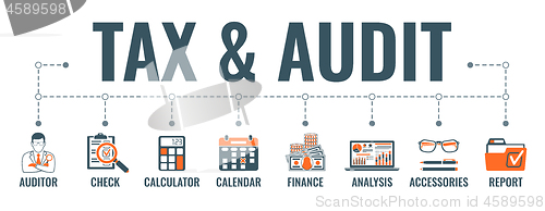 Image of Auditing, Tax, Accounting Banner