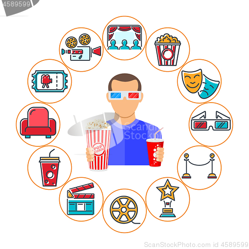 Image of Cinema and Movie Banner