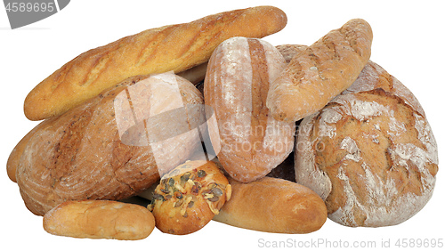 Image of Various Baked Goods Cutout